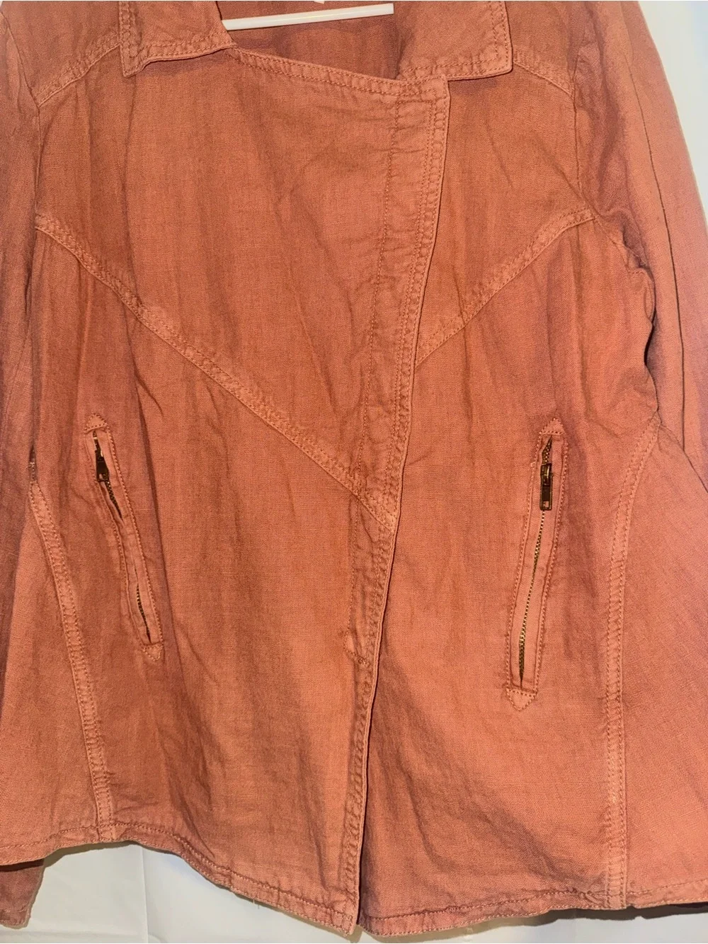 Free People Rust-Colored Utility Jacket - Picture 5 of 10